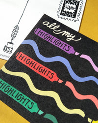 All my Highlights Postcard