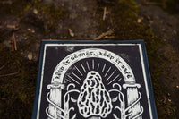 Morel Linocut Print - Keep it Secret