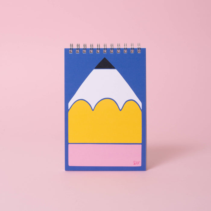 Big Pencil 4x6" Spiral Notebook Blank