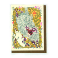 Leaping Lamb Card