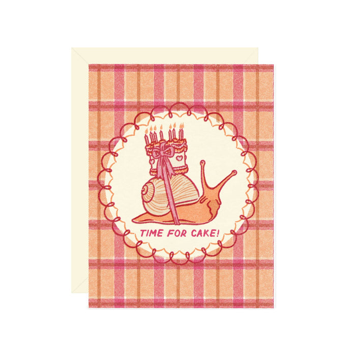 Time for Cake Birthday Card