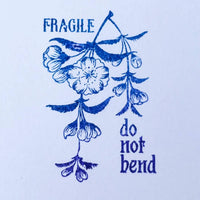 Fragile Do Not Bend Stamp | Snail Mail & Package