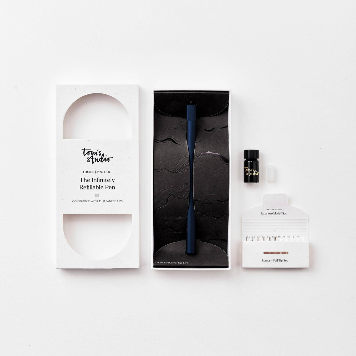 Lumos Pro - Refillable Multi-Tip Pen