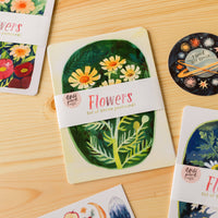 Postcard Set — Flowers