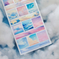 Cotton Candy Skies Sticker Sheet