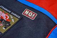 NO! Enamel Pin