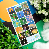 Good Days Will Come Sticker Sheet