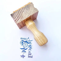 Fragile Do Not Bend Stamp | Snail Mail & Package