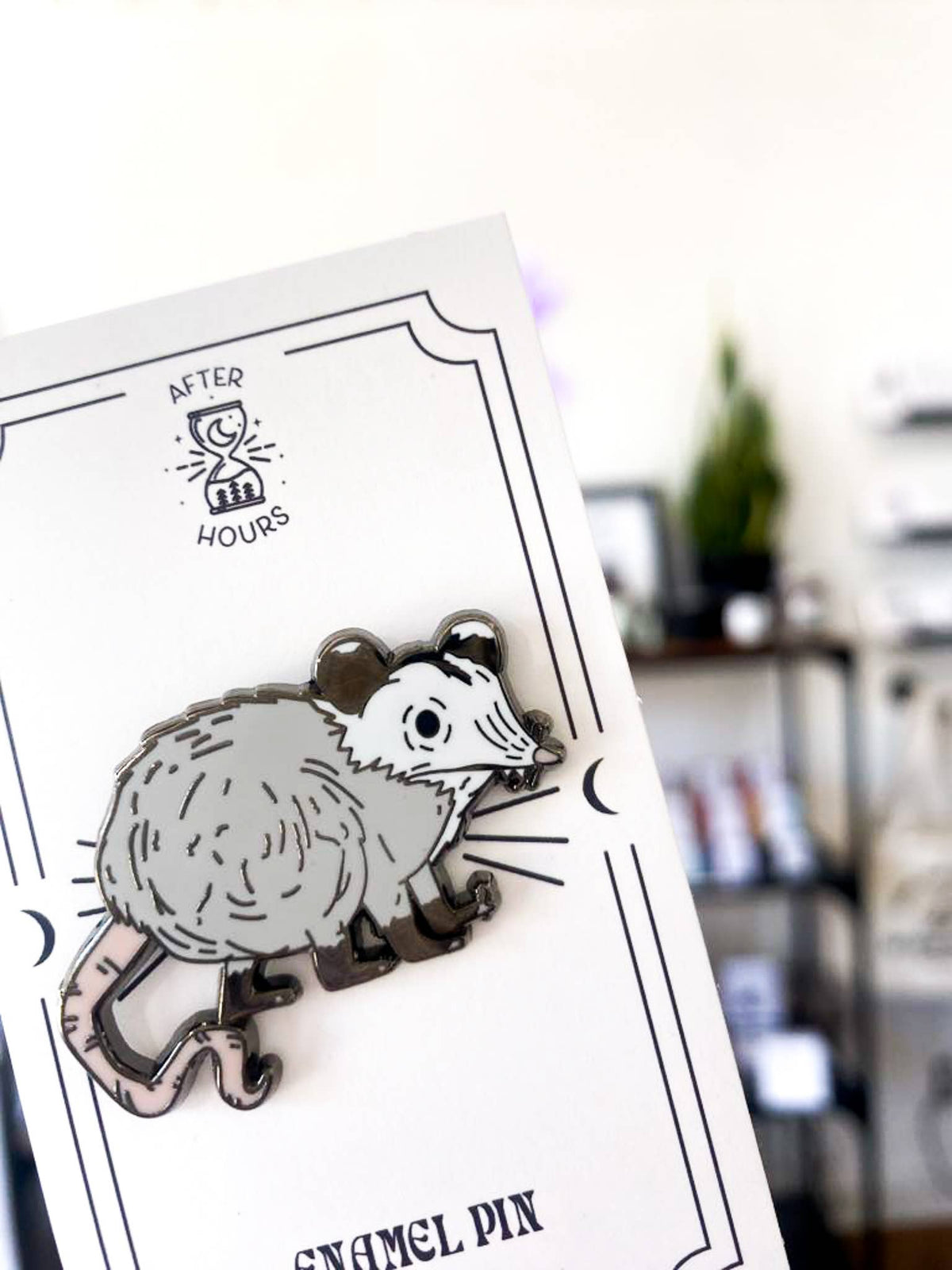 Possum Hard Enamel Pin