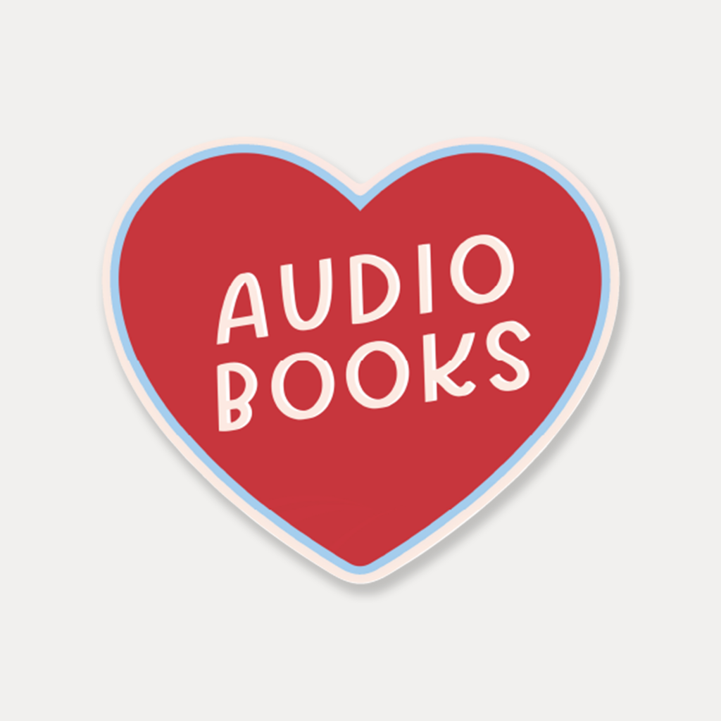 Sound Chapter Sticker Audio Book Vinyl Sticker, Heart Stickers, Book-ish Gift Idea – Dear Ollie