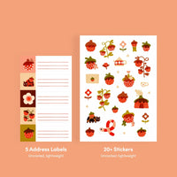 Strawberry Letter Writing Kit