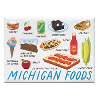 Michigan Foods Magnet
