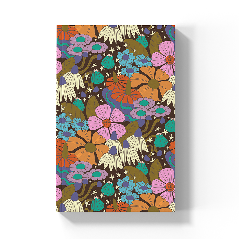 Cosmic Floral Classic Layflat Notebook Journal  LFC2655L