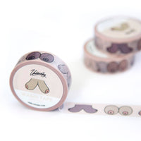 Funny Valentines Galentines Boob Decorative Washi Tape