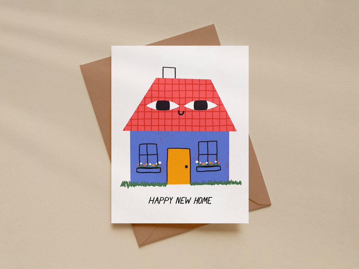 Happy New Home Greeting Card – Housewarming Congratulations