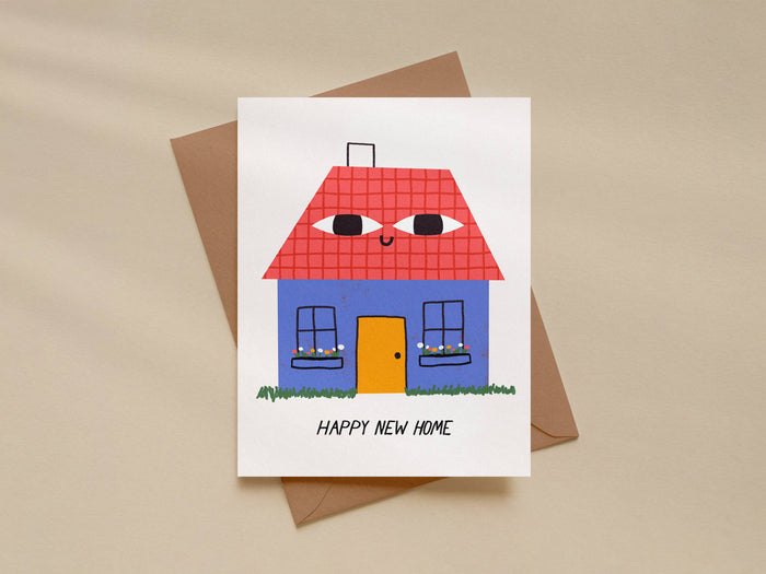 Happy New Home Greeting Card – Housewarming Congratulations