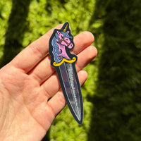 UNICORN DAGGER STICKER