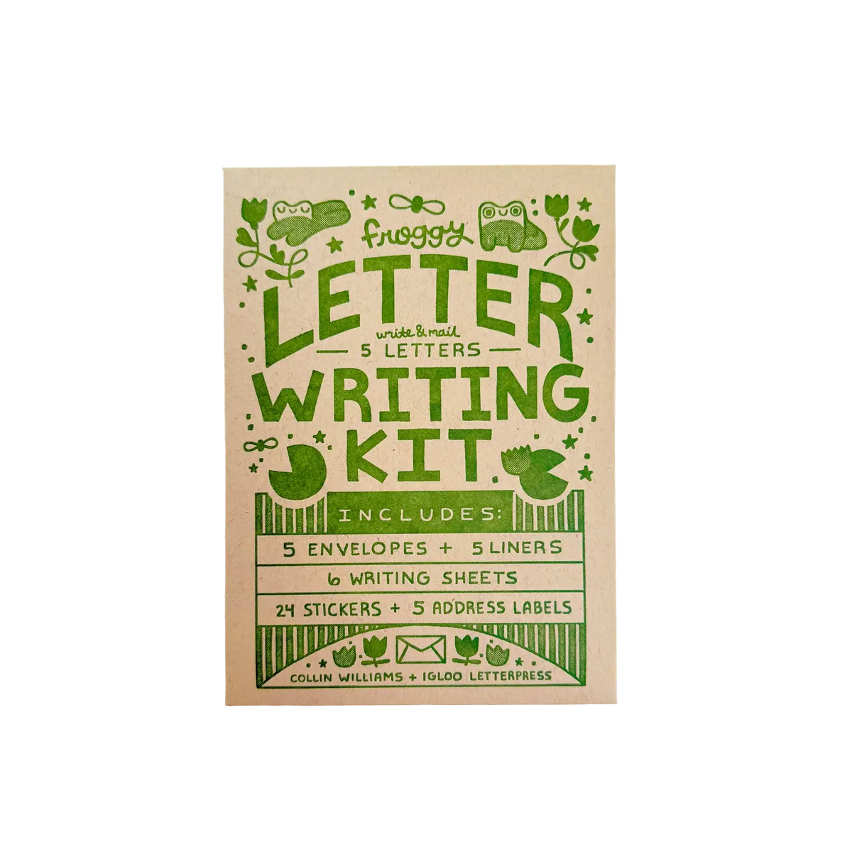 Froggy Letter Writing Kit