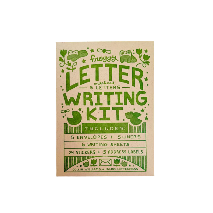 Froggy Letter Writing Kit