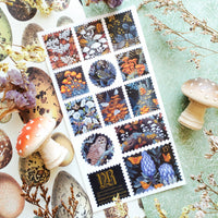 Enchanted Forest Blooms Sticker Sheet