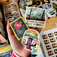 Vinyl Sticker — Take A Walk