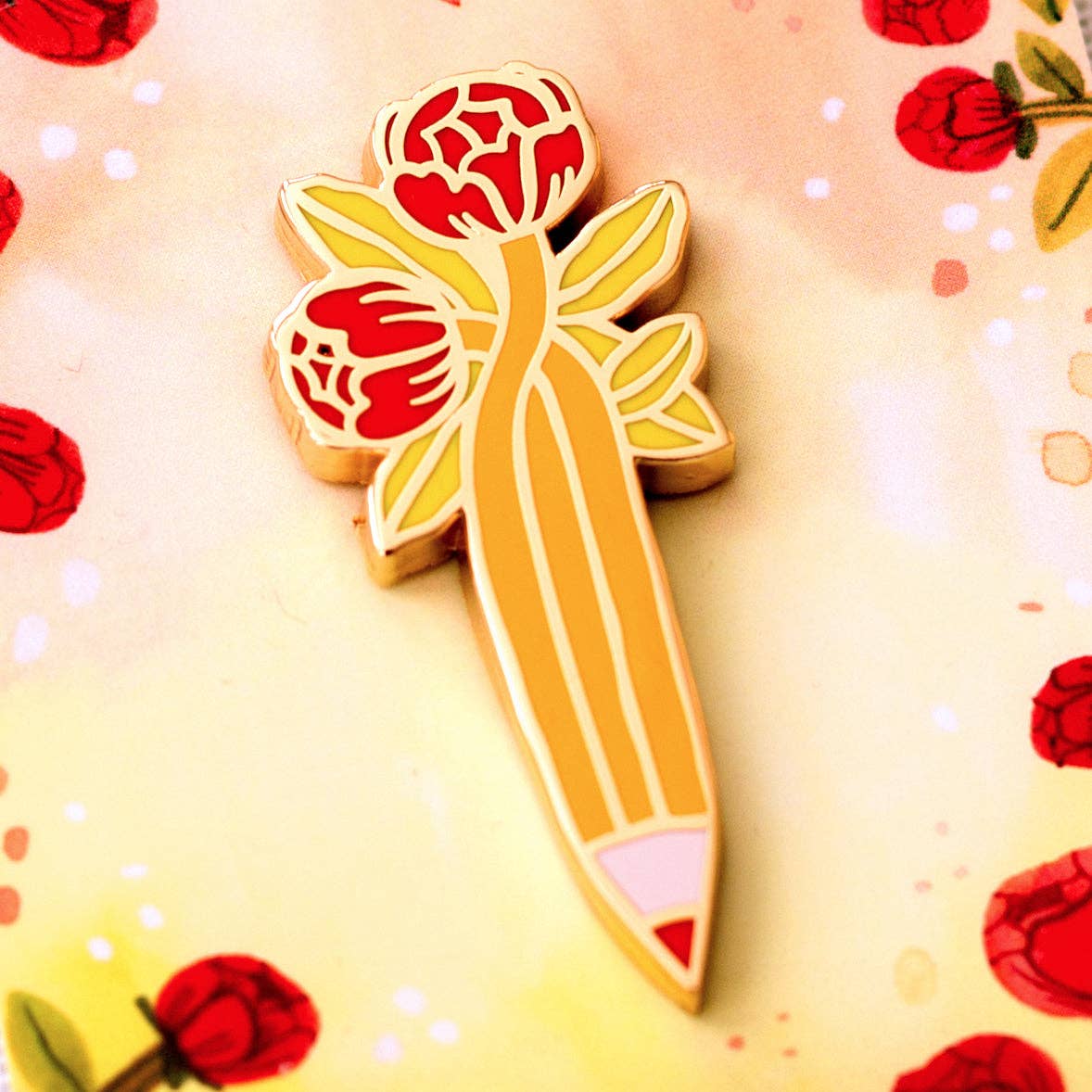 Enamel Pin — Wild Pencil