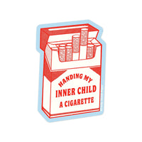 Inner Child Cig – Matte Vinyl Sticker