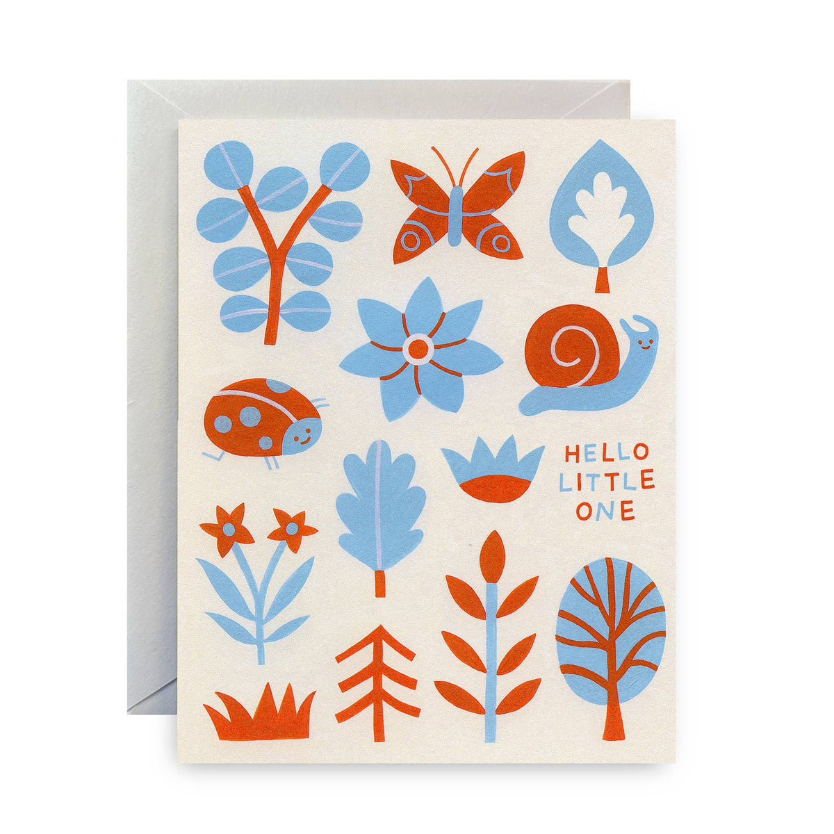 Hello Little One Greeting Card