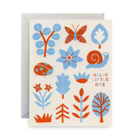 Hello Little One Greeting Card