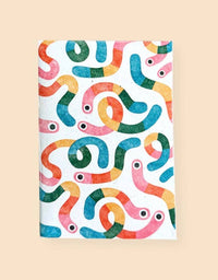 Rainbow Worm Pocket Notebook