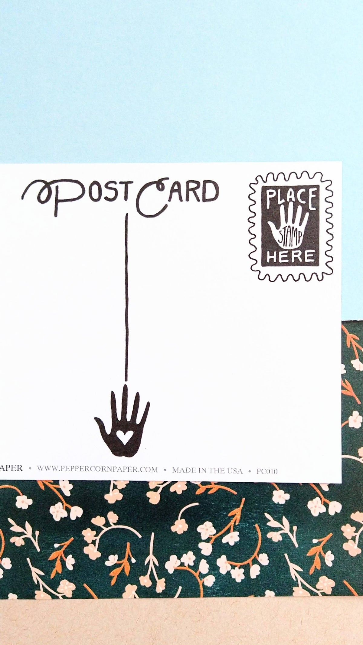 Hello Woodland Animal Postcard