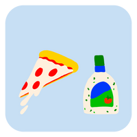 Pizza & Ranch Buddies Iron On