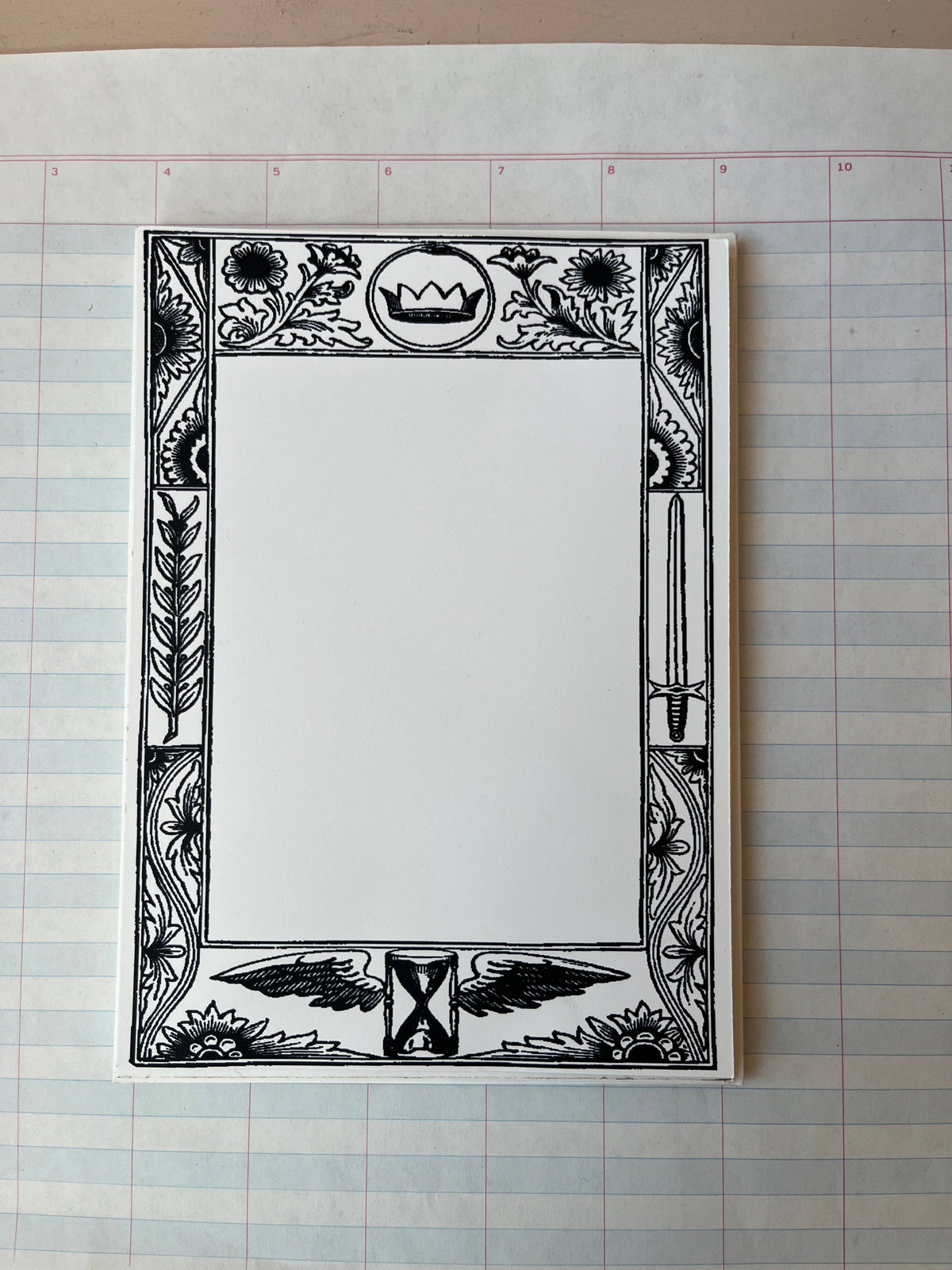 Fantastical Frame Stationery