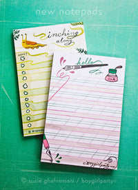 Snail and Slug To Do List Notepad - Daily Task Checklist