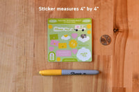 Pen Pal Sticker Sheet - Mail Decorating Stickers