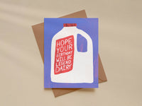 Funny Milk Jug Birthday Card – Punny Greeting