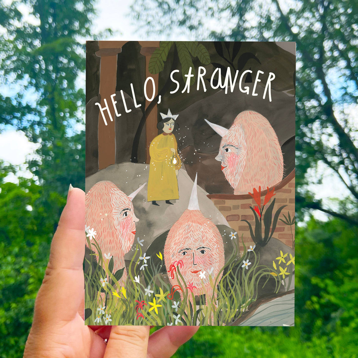 Hello, Stranger Greeting Card