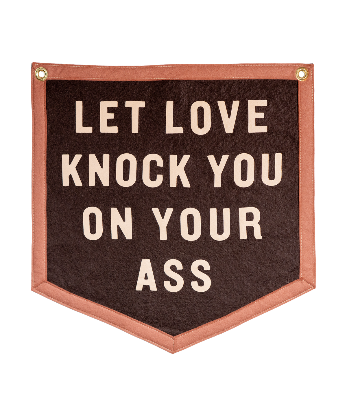 Let Love Knock You On Your Ass Camp Flag • Jason Isbell x Oxford Pennant