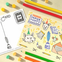 Paper Party Postcard