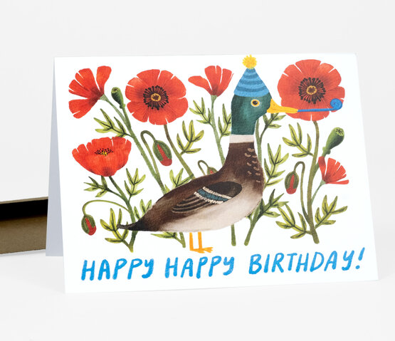 Happy Birthday Duck by Little Truths Studio