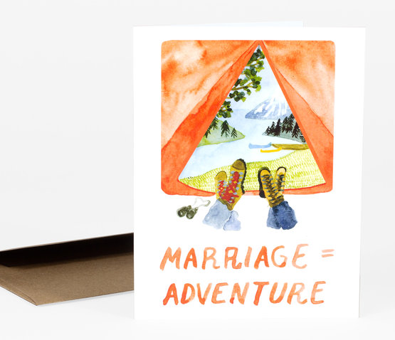 Marriage=Adventure Card by Little Truths Studio