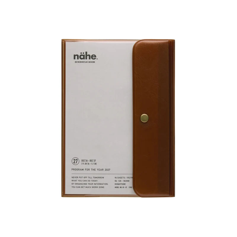 2027 Weekly Planner - Nahe B6