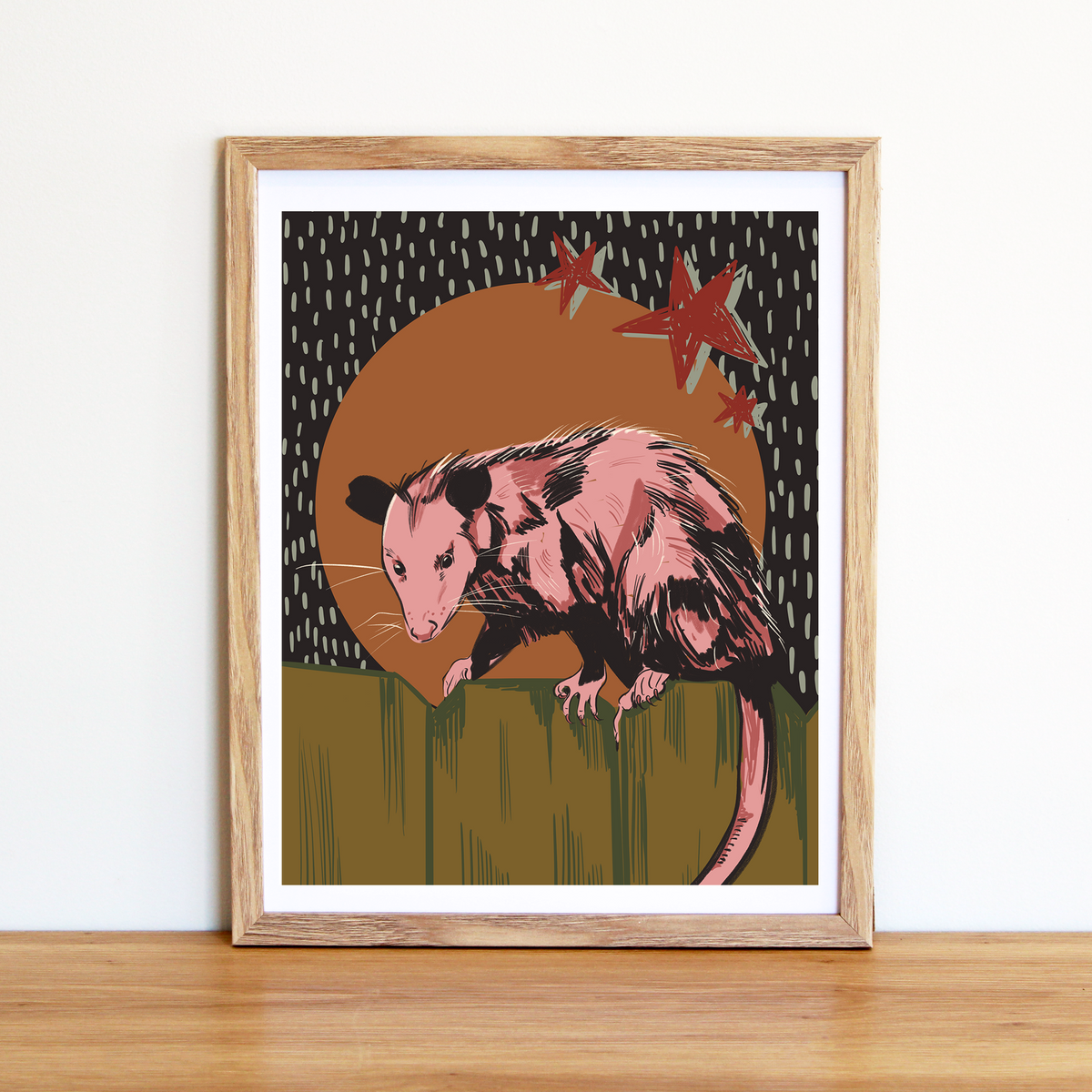Eastside Possum Print