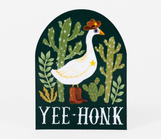 Yee Honk Sticker by Papio Press