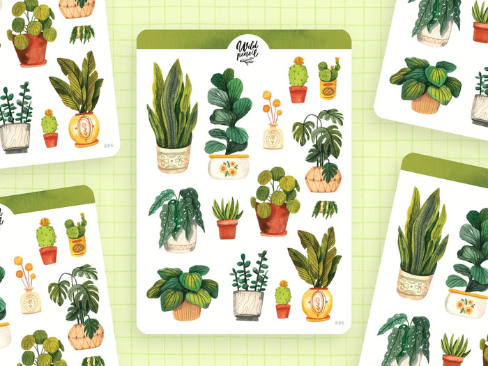 Sticker Sheet — Plants