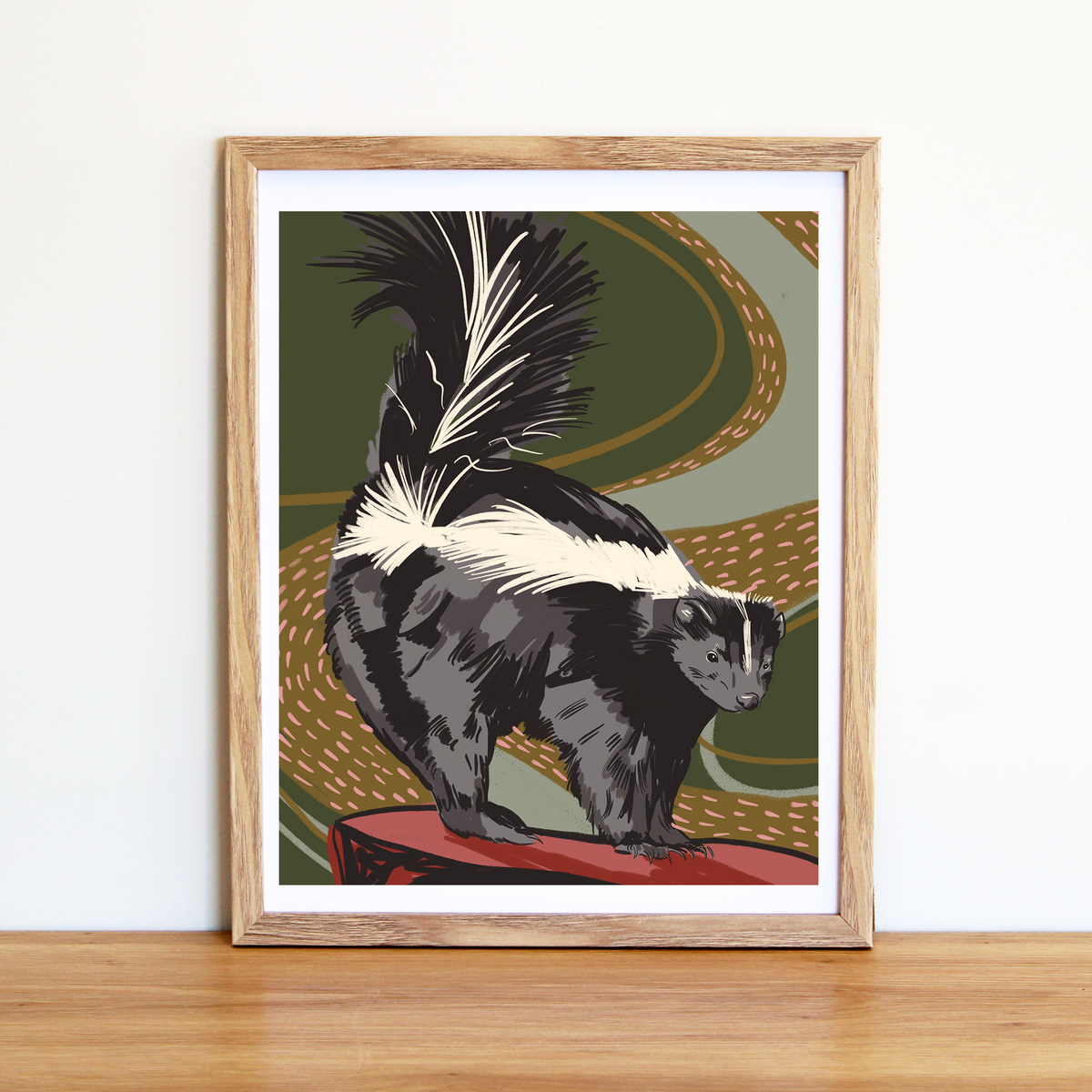 Eastside Skunk Print