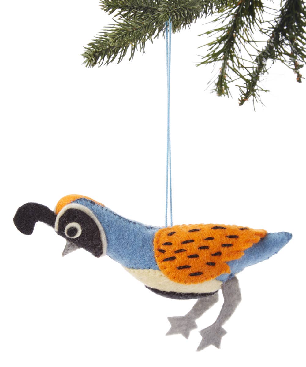 Quail Ornament by Silk Road Bazaar - Thumbnail 2