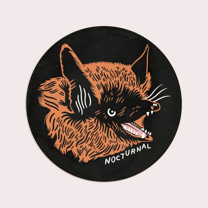 Nocturnal Vinyl Sticker