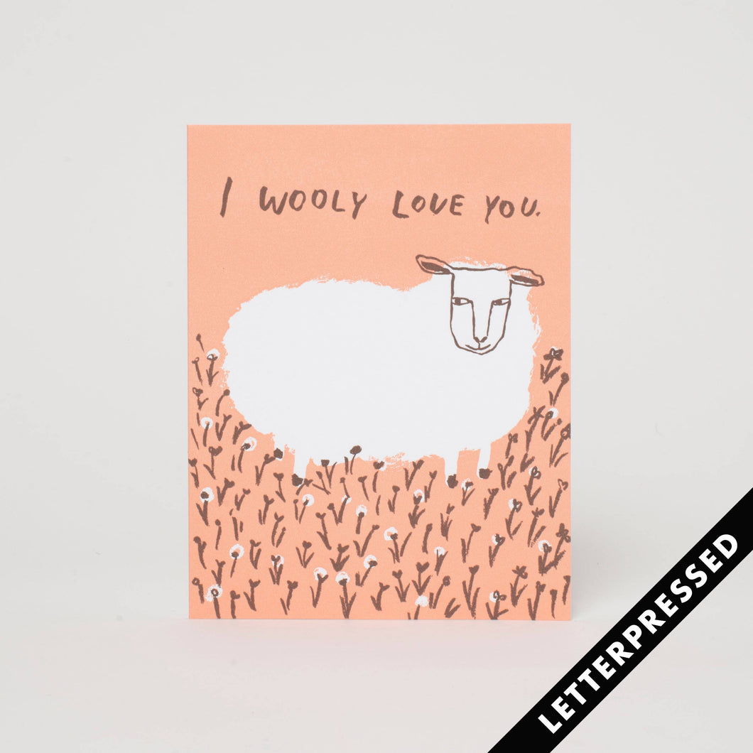 Wooly Love You Sheep - EGG PRESS
