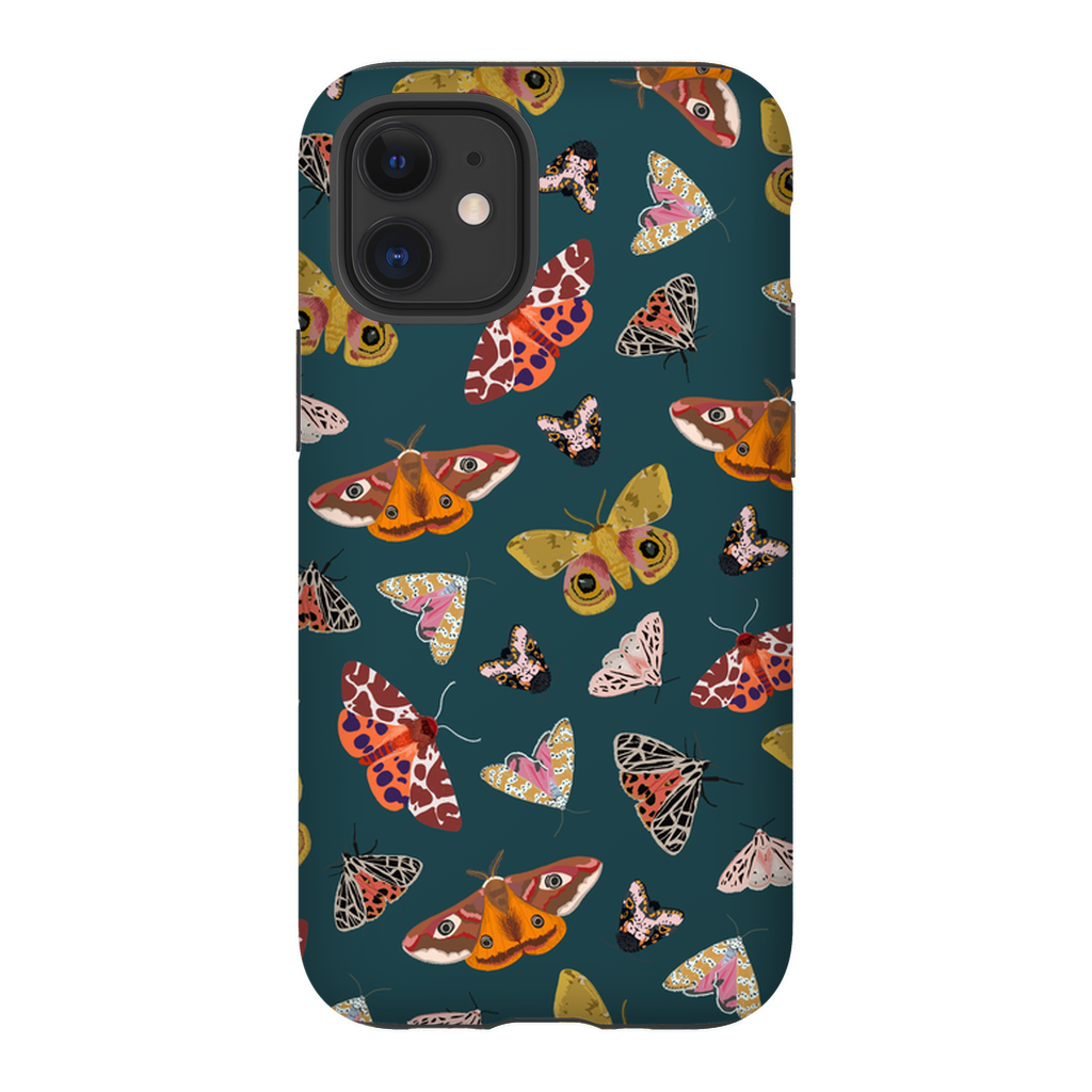 Moth Pattern Phone Case